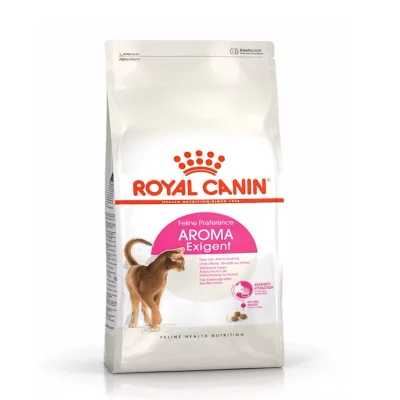 غذای خشک گربه رویال کنین مدل آروما اگزیجنت (Royal Canin Aroma Exigent) | مناسب گربه های بد خوراک