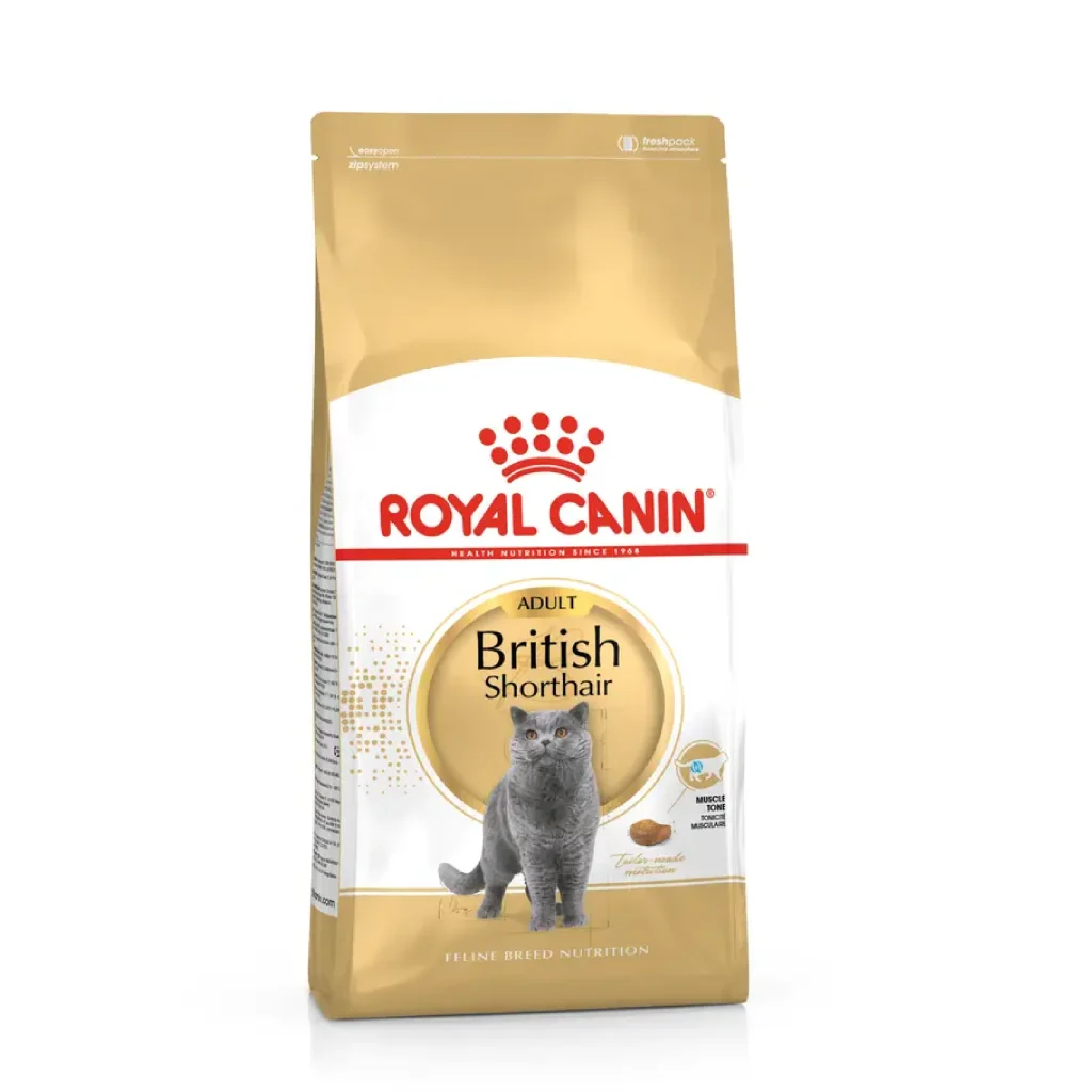 غذای خشک گربه رویال کنین مدل بریتیش (Royal Canin British) | مناسب گربه های بریتیش