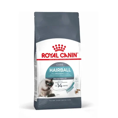 غذای خشک گربه رویال کنین مدل هیربال (Royal Canin Hairball Care) | مناسب هضم گلوله مویی گربه