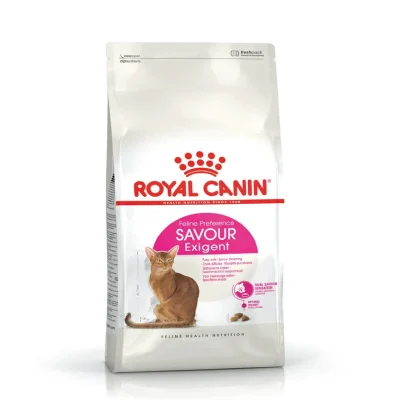 غذای خشک گربه رویال کنین مدل ساور اگزیجنت (Royal Canin Savour Exigent) | مناسب گربه های بد خوراک