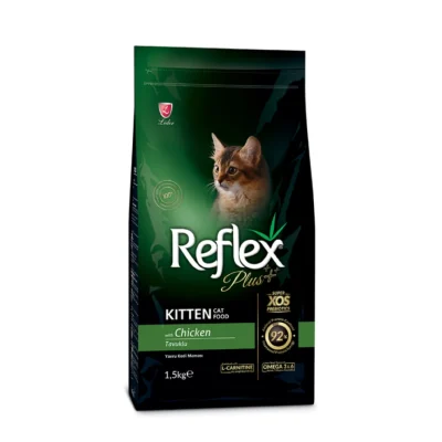 غذا خشک گربه رفلکس پلاس کیتن طعم مرغ | Reflex plus kitten with chicken