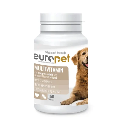قرص مولتی ویتامین سگ یوروپت | Europet dog multivitamin