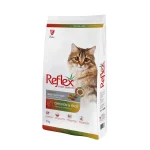 غذا خشک گربه بالغ رفلکس مولتی کالر طعم مرغ و برنج | Reflex Multicolor with chicken & rice
