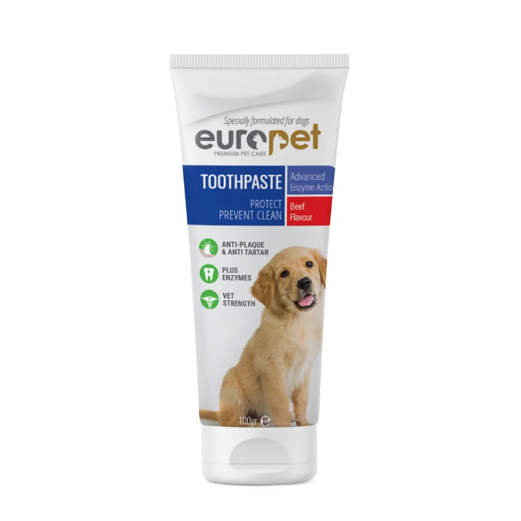خمیردندان سگ یوروپت طعم گوشت | Europet dog toothpaste