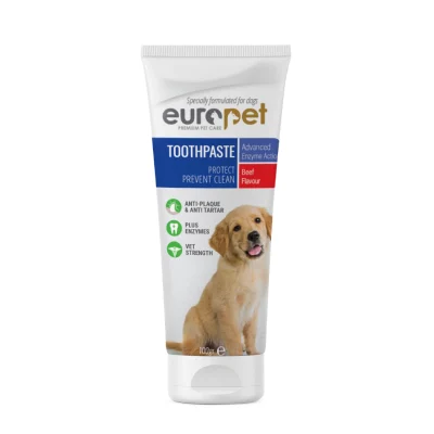 خمیردندان سگ یوروپت طعم گوشت | Europet dog toothpaste