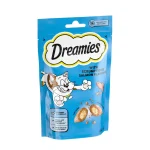 تشویقی گربه بالشتی دریمیز ماهی | Dreamies Cat Treat