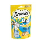 تشویقی گربه بالشتی دریمیز ماهی و پنیر | Dreamies Cat Treat