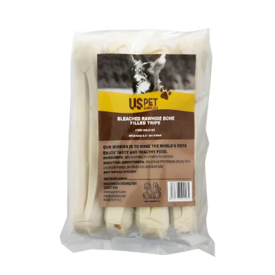 تشویقی استخوان مغز دار سگ یو اس پت طعم سیرابی | USPET Dog Bone Treat